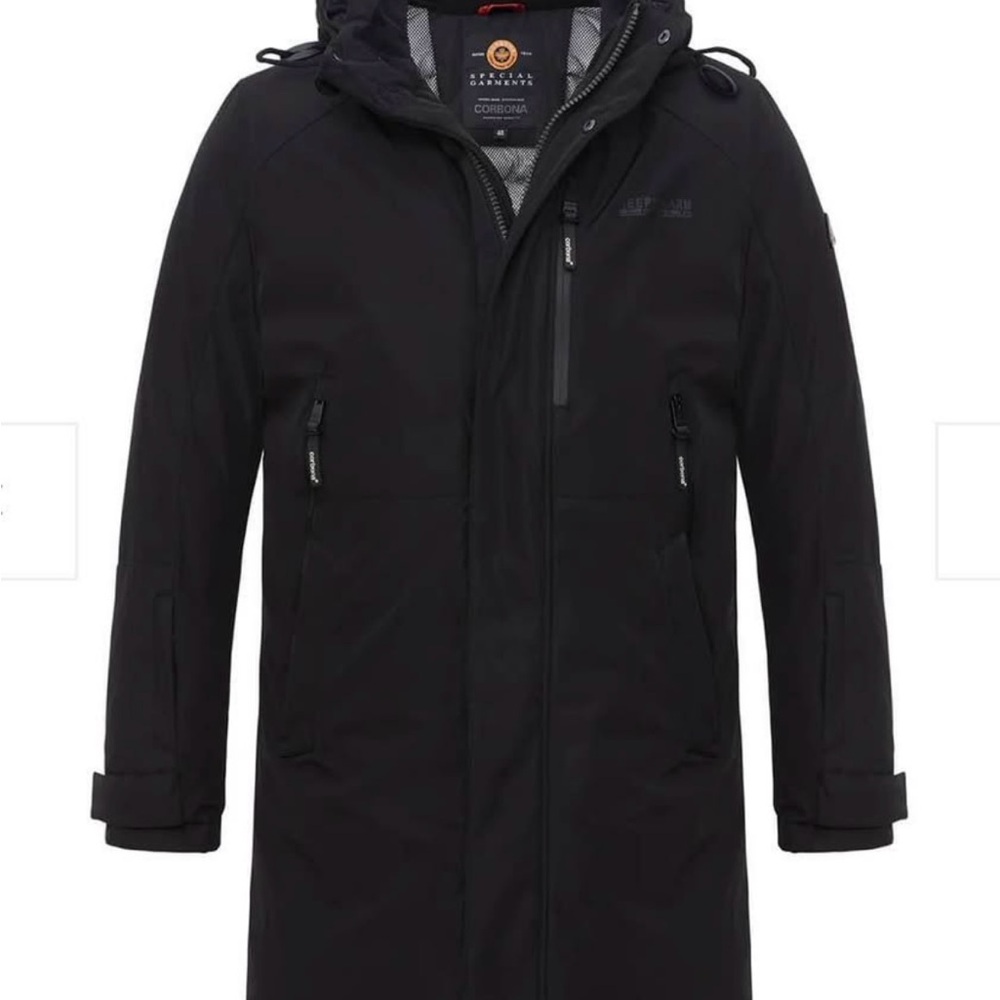 NEW MEN’S LARGE CORBONA ARCTIC ULTRA WARM LONG PADDED LINED COAT - Picture 2 of 12